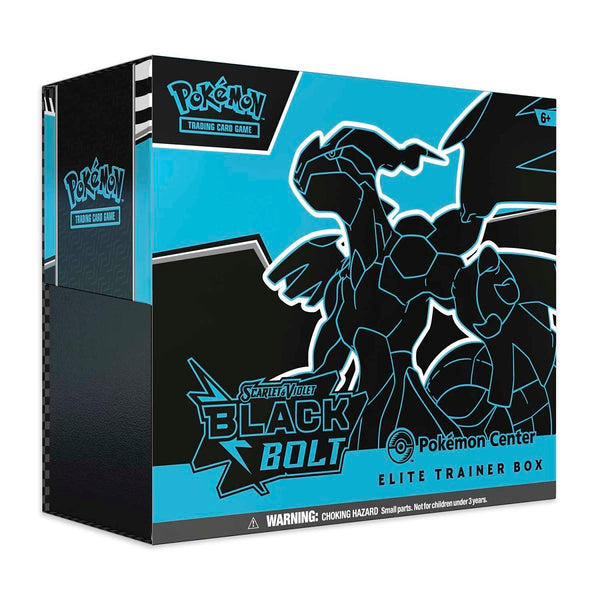 Scarlet & Violet-Black Bolt Pokémon Center Elite Trainer Box
